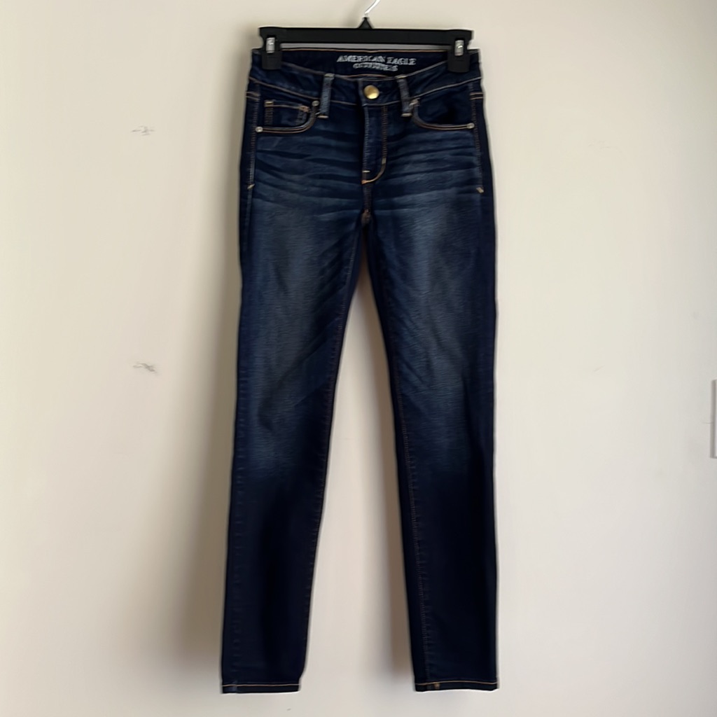 American Eagle Outfitters Skinny Denim Jeans Size 0